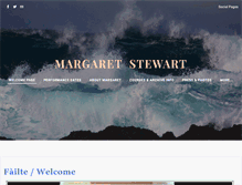 Tablet Screenshot of margaretstewart.com